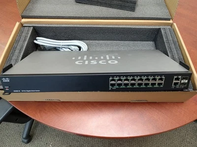 Cisco SG200-18 18 Port Gigabit Smart Switch - Image 1 of 4