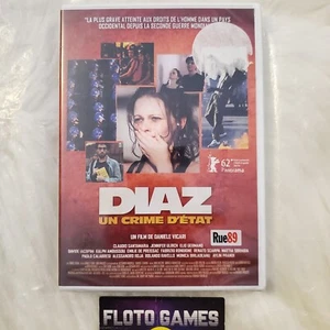DVD ZONE 2 FR : Diaz Un Crime d'état - 2013 - Drame - NEUF - Floto Games - Foto 1 di 2