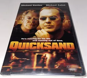 NEW Quicksand DVD 2004 Michael Keaton Michael Caine Crime Thriller - Picture 1 of 12