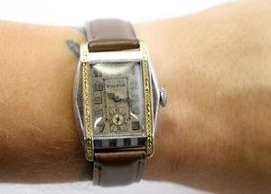 Art Deco BULOVA Stufengehäuse Holy Grail Multi Color GF Armbanduhr RAR RAR! - Bild 1 von 13