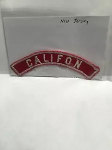 CALIFON NUOVA MAGLIA ROSSA E BIANCA CITY STRIP - Foto 1 di 1