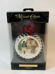 Demdaco Gingerbread Lane Blown Glass Ornament Carrie Meager Diorama Mercantile - Picture 1 of 3