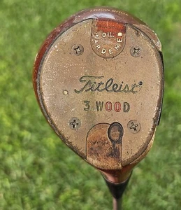 RARE!! Titleist Tour Model Oil Hardened 3 Wood - Picture 1 of 6
