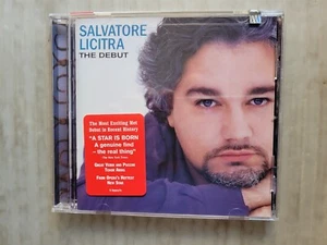 SALVATORE LICITRA THE DEBUT 2002 14 TRK CD ITALIAN OPERATIC TENOR NEW SEALED - Picture 1 of 1