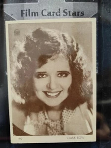 ⭐ 1930 Aguila Chocolate (Uruguay) Large Clara Bow Movie Star Card - Picture 1 of 8