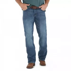 Jean para hombre Wrangler Retro® ajuste relajado TB lavado WRT20TB - Imagen 1 de 2
