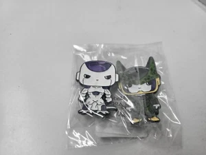 2 NEW Metal Durable DragonBall Z DBZ Pins pin Frieza & Perfect Cell Dragon ball - Picture 1 of 2