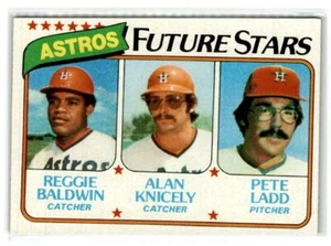 1980 Topps #678 Reggie Baldwin / Alan Knicely / Pete Ladd RC Houston Astros - Picture 1 of 2