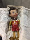 Vintage Ideal Toy Co. Wood Pinocchio Figure 11'