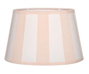 B-Ware Lampshade Striped Table Lampshade Striped Pattern E27 E14 Stripes - Picture 1 of 23