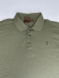 Tasso Elba Golf Men's Polo Shirt Olive Green Short Sleeve Size Small S - Picture 1 of 8