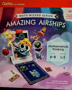 Osmo BYJU's Math Wizard Amazing Airships Learning Game For Tablet Kids 6-8 New - Picture 1 of 8