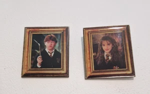 Ron Weasley and Hermione Granger Portrait badges Official Harry Potter - Picture 1 of 6
