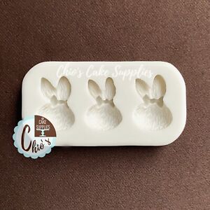 Easter Bunny Heat with Bow Silicone Mold