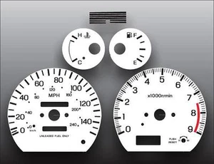 White Face Gauges for 1993-1994 Nissan Sentra SE-R NX - Picture 1 of 4