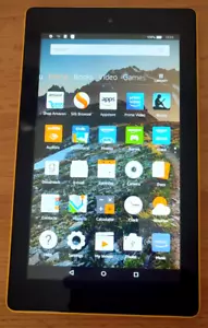 Amazon Kindle Fire 7 7th Gen 1.3Ghz Tablet SR043KL 8GB Wi-Fi 7" - Picture 1 of 3