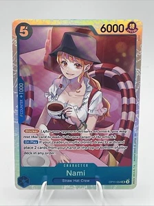 Nami (054) OP11-054 (SP) A Fist of Divine Speed Foil - Picture 1 of 2