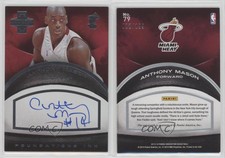 2013-14 Panini Innovation Foundations Ink /199 Anthony Mason #79 Auto