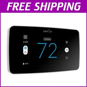 Energy Star Certified Smart Thermostat: Easy DIY Setup with Alexa Compatibility - Picture 1 of 12