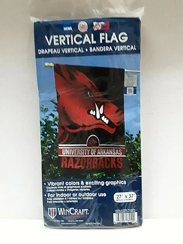 Arkansas Razorbacks NCAA Vertical Banner 27" x 37" Cover