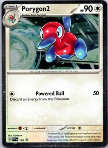 Porygon2 - (Cosmos Holo) 138 - SV: Scarlet & Violet Promo Cards Normal| Mix&Matc - Picture 1 of 2