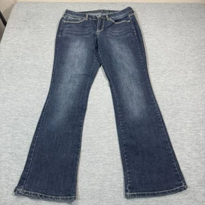 Code Bleu Jeans Women 8/28R Dark Wash Andrea Bootcut Missy Stretch Denim - Picture 1 of 11