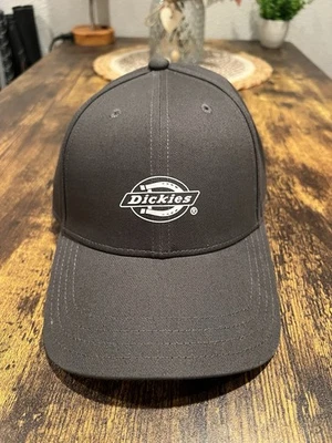 DICKIES Gray Strap Back Hat Cap Horseshoe - Image 1 of 4