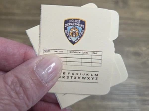 1/6 SCALE Mini TWO (2) NYPD New York Police Dept File Folders  - Picture 1 of 6