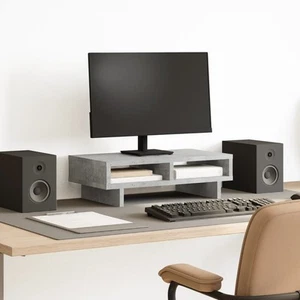 Monitorstandaard 50x27x15 cm bewerkt hout wit monitorverhoger vidaXL - Afbeelding 1 van 136