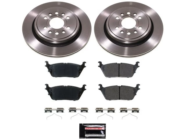 Rear Brake Pad and Rotor Kit For 2022-2024 Jeep Wagoneer 2023 PF963PC - Изображение 1 из 1