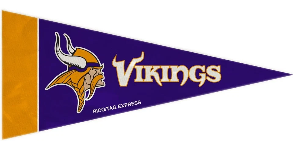 Minnesota Vikings Official NFL Mini Pennants by Rico Industries 429294