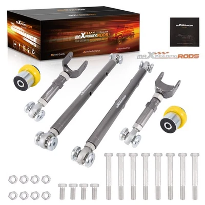 Kit de braços de controle traseiros ajustáveis para 1967-1972 Chevy Chevelle corpo A - Imagem 1 de 4