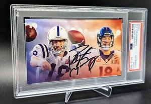 Potros bronco y foto firmada autenticada con PSA/ADN autografiada de Peyton Manning - Imagen 1 de 1