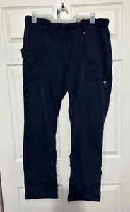 Blue Koi Cargo Scrub Pants Size XL Universal Length - Picture 1 of 9