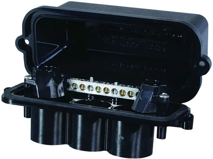 Intermatic PJB2175 2-Light Pool/Spa Junction Box, Black - Image 1 of 1