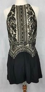 Lover the Label, Black Lace Commune Short Romper, Size AU 10, US 6 - Picture 1 of 12