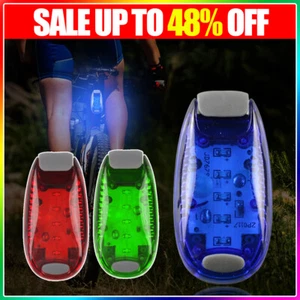 LED Safety Light Clip On Waterproof Strobe Flashing Walking Running Cycling UK - Picture 1 of 17