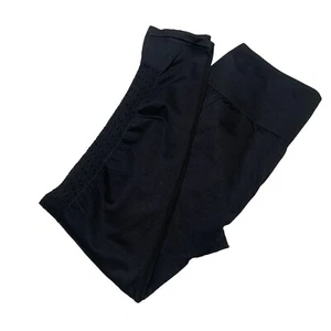 Fabletics Women’s Size XL Black Stretch Sync Seamless High Waisted Leggings - Picture 1 of 13