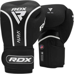 RDX T17 Aura Plus Boxing Gloves - Black/White - Bild 1 von 1