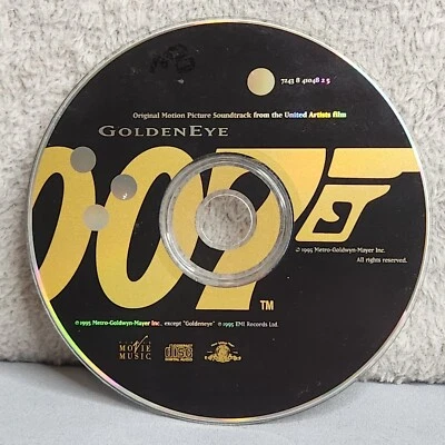 007 - GoldenEye (DVD, 1995, Widescreen)  DVD DISC ONLY NO CASE - Image 1 of 3