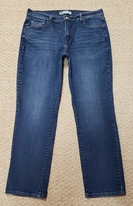 Levi's 505 Straight Leg Stretch Denim Jeans Damen Größe W32 x L29 - Bild 1 von 7