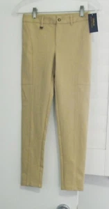 Polo Ralph Lauren Girls Slim Fit Pants Beige Sz L (12-14) - NWT - Picture 1 of 1