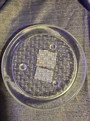 Bandeja de velas redonda de vidrio Yankee Candle Foto 1 de 3