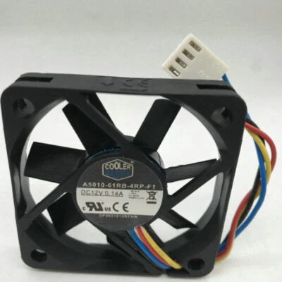 COOLER MASTER A5010-61RB-4RP-F1 DF501012RFHN 12V 0.14A 5CM cooling fan - Image 1 of 4