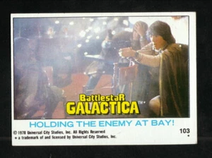 Battlestar Galactica--Holding the Enemy at Bay!--1978 Topps Card - Picture 1 of 1