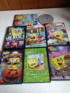 Spongebob Squarepants A Lot Of 8 Halloween Christmas love a patty heroes season - Picture 1 of 4