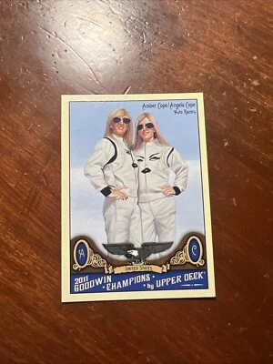 Amber Cope & Angela Cope 2011 Upper Deck Goodwin Champions #186 - Image 1 of 2