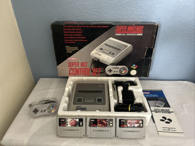 Preços baixos em Nintendo SNES consolas Pal