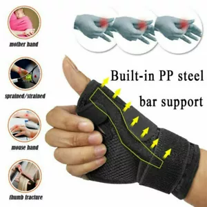 Thumb Spica Splint Brace Wrist Suppot Stabiliser De Quervains Tendonitis Sprains - Picture 1 of 9