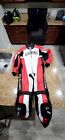 leather motorcycle racing suit mens